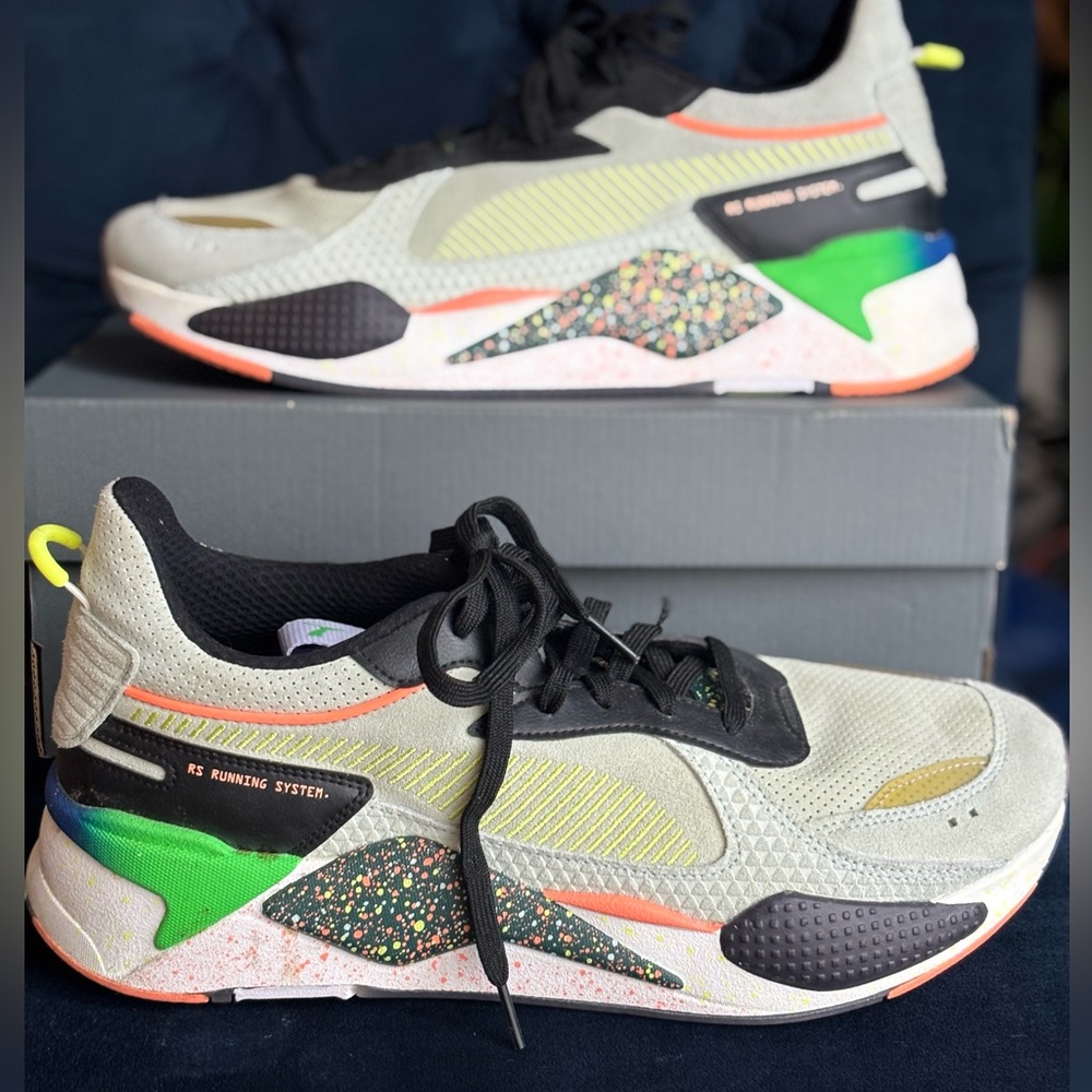 New Without Tags Men’s Puma TROPHY RS-X Running Shoes, Size 13